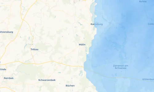 Regenradar Vorschaubild - Aktuelle Niederschläge in Alt Mölln und Umgebung