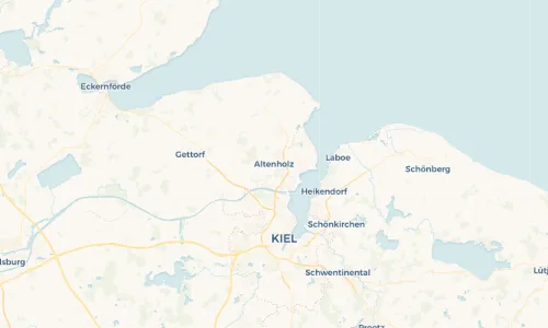 Regenradar Vorschaubild - Aktuelle Niederschläge in Altenholz und Umgebung