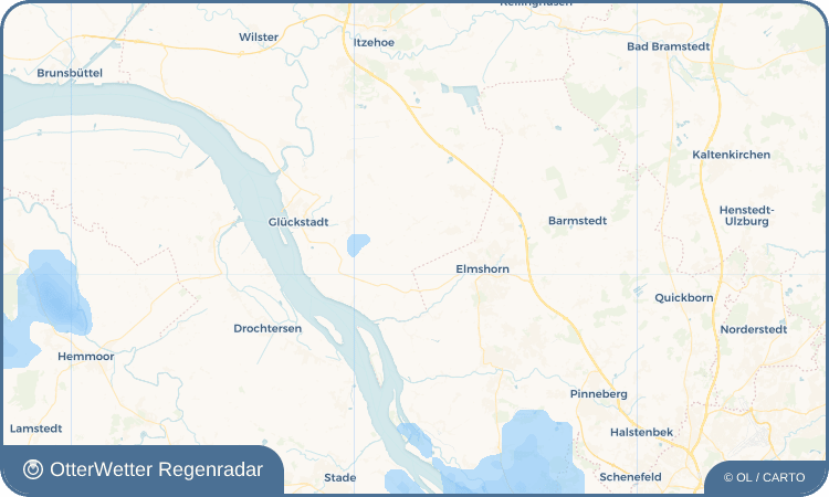 OtterWetter Regenradar-Widget Altenmoor