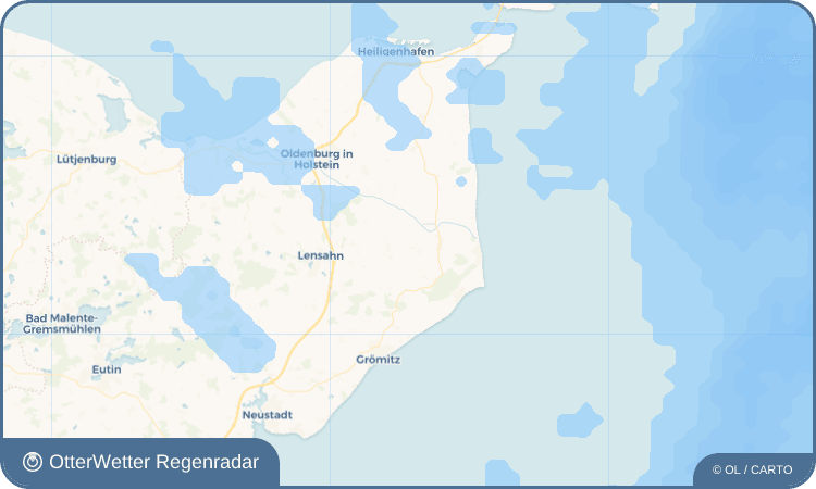OtterWetter Regenradar-Widget Altratjensdorf
