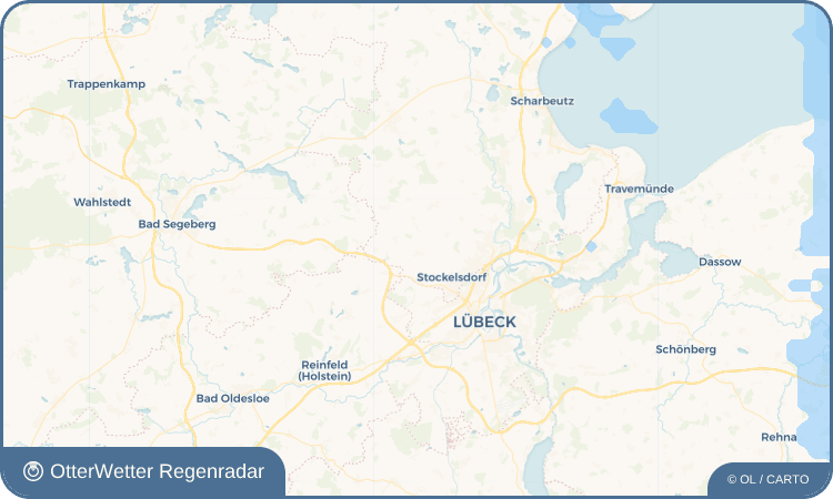 OtterWetter Regenradar-Widget Arfrade