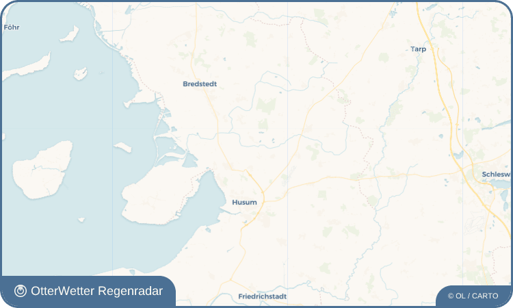 OtterWetter Regenradar-Widget Arlewatt