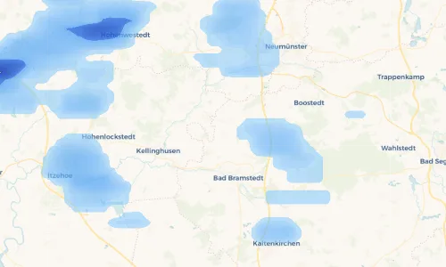 Regenradar Vorschaubild - Aktuelle Niederschläge in Armstedt und Umgebung