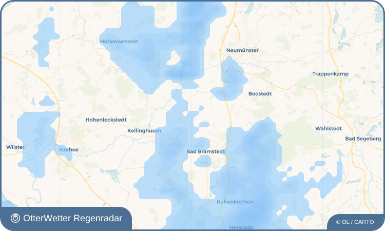 OtterWetter Regenradar-Widget Armstedt