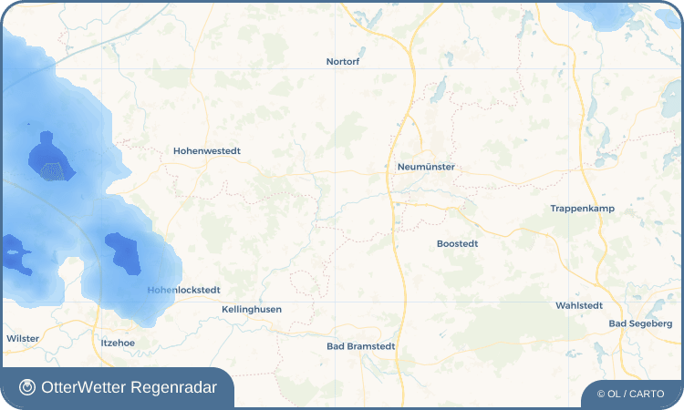 OtterWetter Regenradar-Widget Arpsdorf