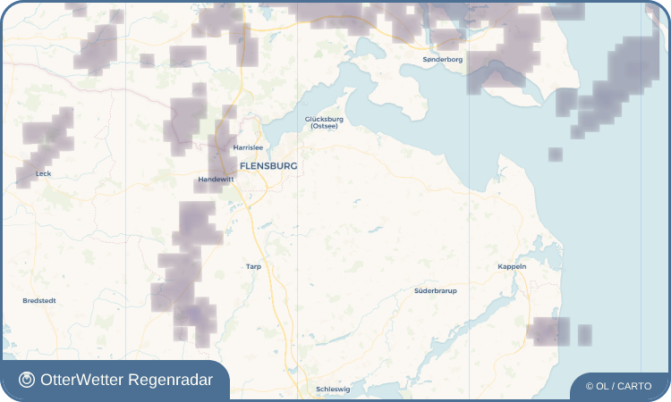 Widget-Vorschau für Ausacker Wetter-Widget-Vorschau mit Vorhersagedaten für Ausacker