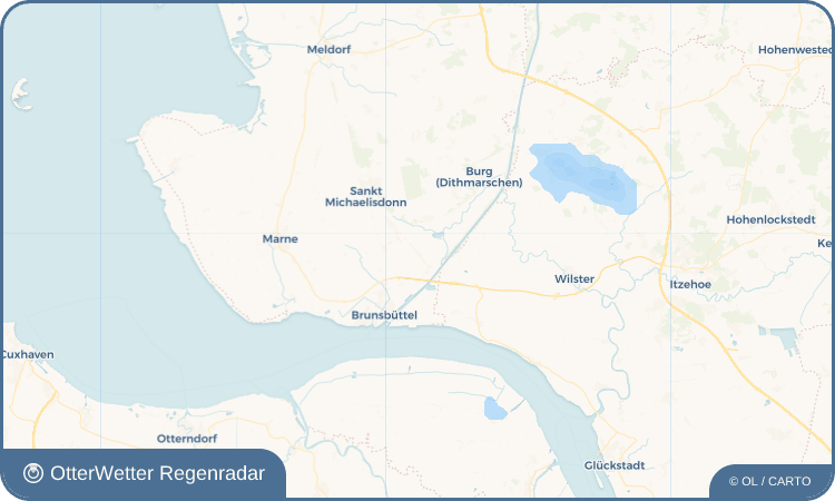 OtterWetter Regenradar-Widget Averlak