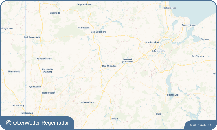 OtterWetter Regenradar-Widget Bad Oldesloe