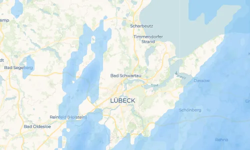 Regenradar Bad Schwartau: aktuelle Niederschläge in Bad Schwartau und Umgebung, Stand 20. Oktober 2026 um 16:15 Uhr