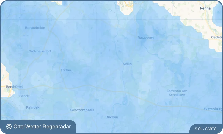 Widget-Vorschau für Bälau Wetter-Widget-Vorschau mit Vorhersagedaten für Bälau