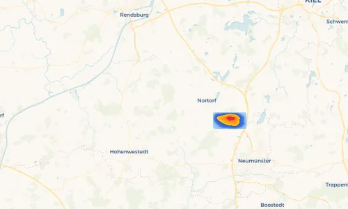 Regenradar Vorschaubild - Aktuelle Niederschläge in Bargstedt und Umgebung