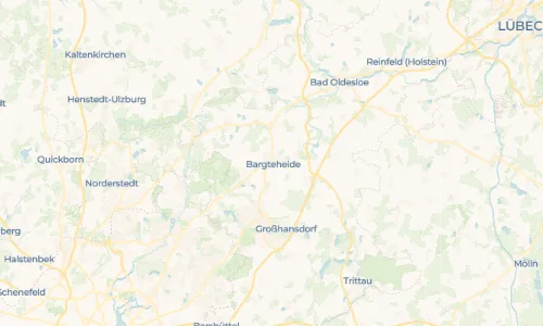 Regenradar Vorschaubild - Aktuelle Niederschläge in Bargteheide und Umgebung