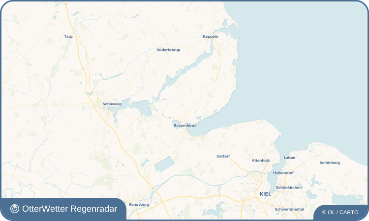 OtterWetter Regenradar-Widget Barkelsby