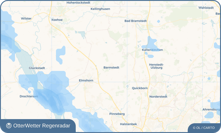 OtterWetter Regenradar-Widget Barmstedt