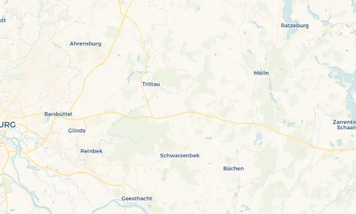 Regenradar-Vorschau: aktuelle Niederschläge in Basthorst und Umgebung