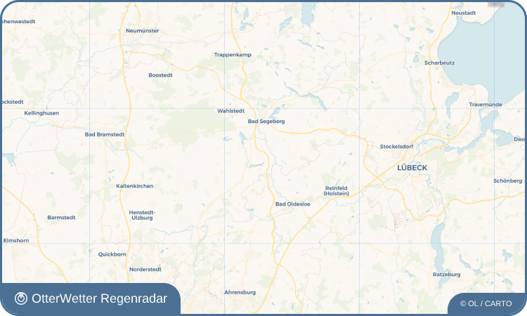 OtterWetter Regenradar-Widget Bebensee