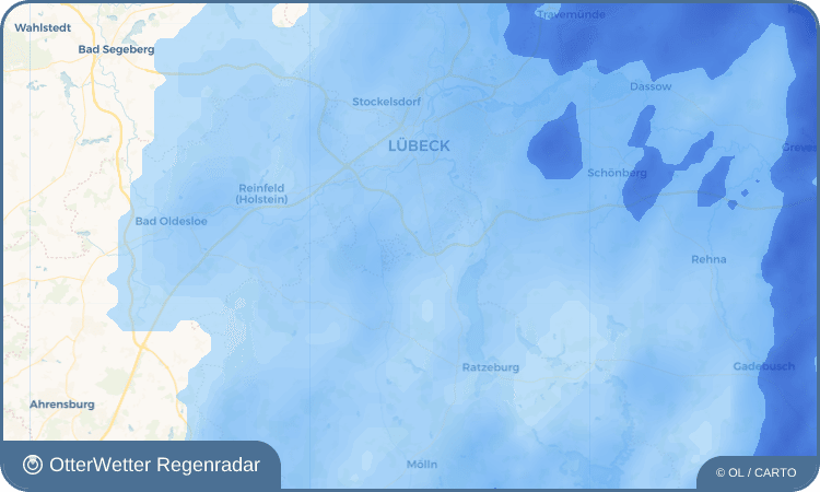 Widget-Vorschau für Beidendorf Wetter-Widget-Vorschau mit Vorhersagedaten für Beidendorf