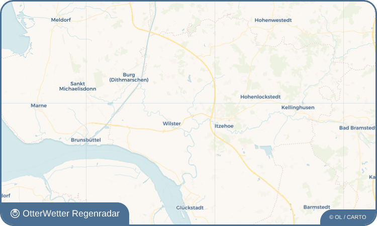 OtterWetter Regenradar-Widget Bekdorf