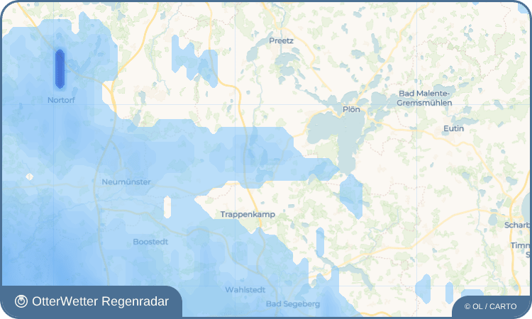 Wetter-Widget-Vorschau mit Vorhersagedaten für Belau