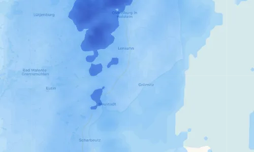Regenradar Vorschaubild - Aktuelle Niederschläge in Bentfeld und Umgebung