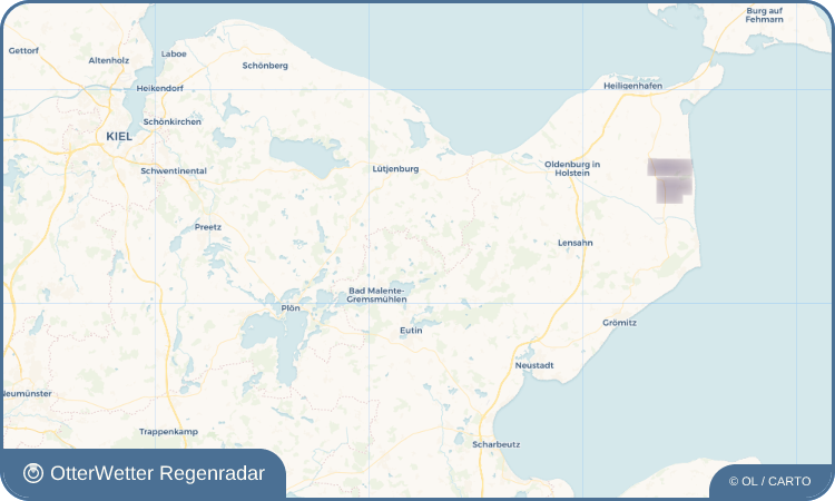 OtterWetter Regenradar-Widget Benz