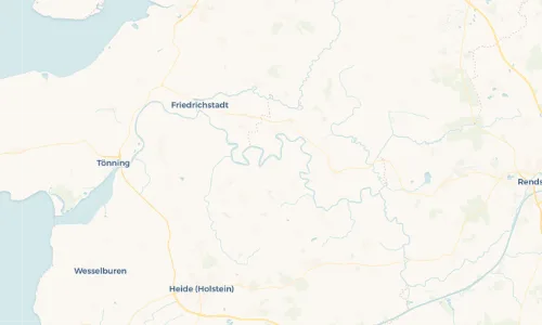 Regenradar Vorschaubild - Aktuelle Niederschläge in Bergewöhrden und Umgebung