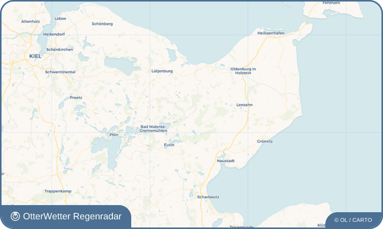 OtterWetter Regenradar-Widget Bergfeld