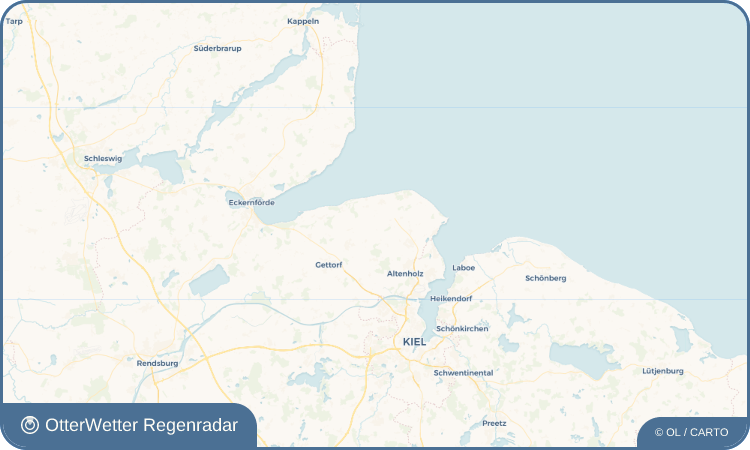 OtterWetter Regenradar-Widget Birkenmoor