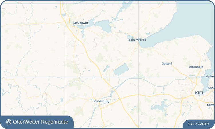 Wetter-Widget-Vorschau mit Vorhersagedaten für Bistensee