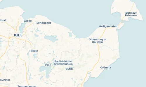 Regenradar Vorschaubild - Aktuelle Niederschläge in Blekendorf und Umgebung