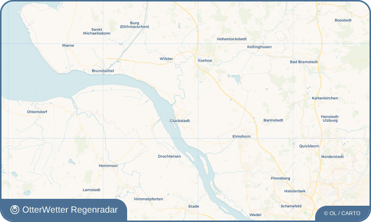 OtterWetter Regenradar-Widget Blomesche Wildnis