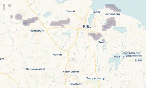 Regenradar Vorschaubild - Aktuelle Niederschläge in Blumenthal und Umgebung