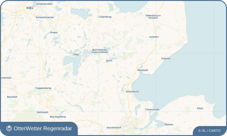 OtterWetter Regenradar-Widget Bockholt