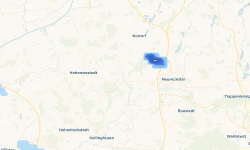 Regenradar Vorschaubild - Aktuelle Niederschläge in Böken und Umgebung
