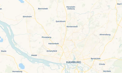 Regenradar Vorschaubild - Aktuelle Niederschläge in Bönningstedt und Umgebung