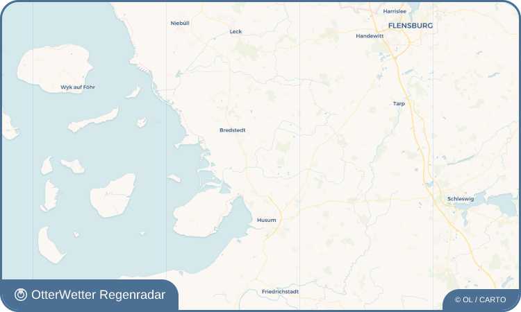OtterWetter Regenradar-Widget Bohmstedt