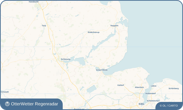 OtterWetter Regenradar-Widget Bohnert