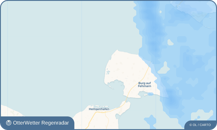 OtterWetter Regenradar-Widget Bojendorf
