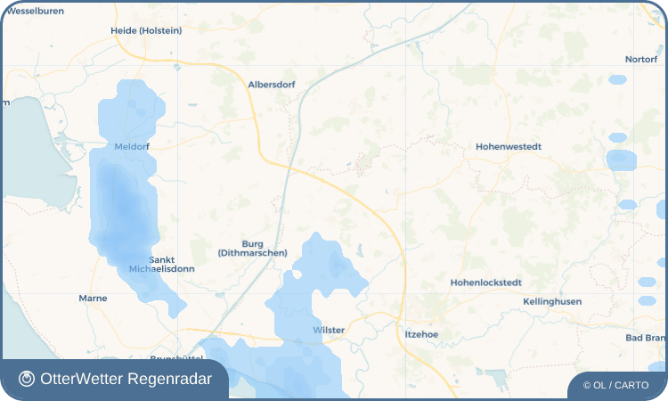 OtterWetter Regenradar-Widget Bokelrehm