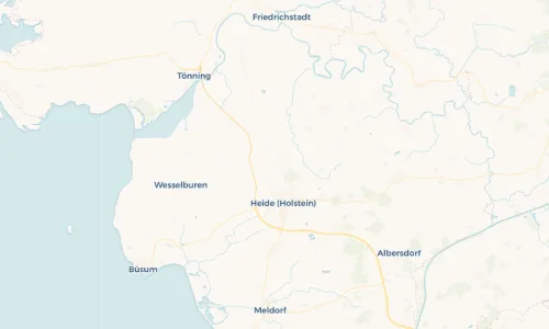 Regenradar Vorschaubild - Aktuelle Niederschläge in Borgholz und Umgebung