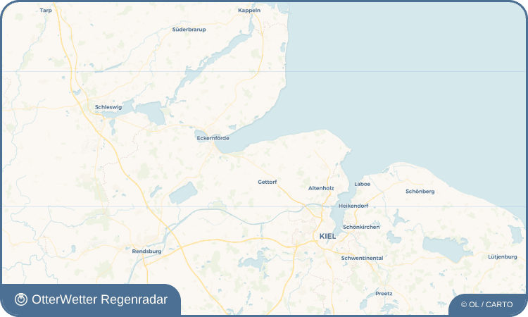 OtterWetter Regenradar-Widget Borghorst