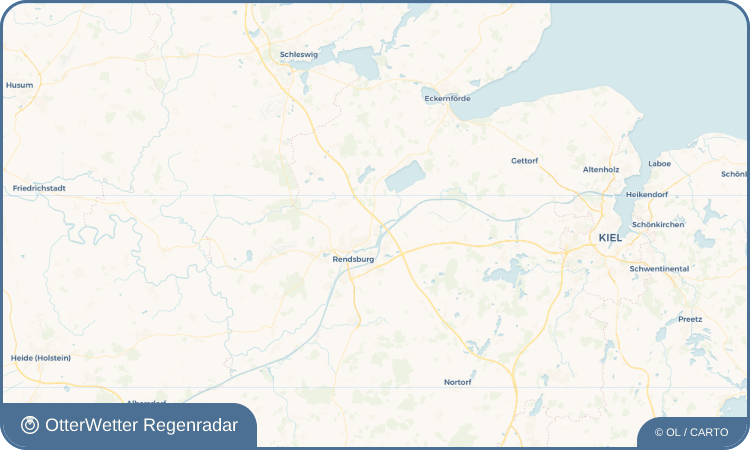 Wetter-Widget-Vorschau mit Vorhersagedaten für Borgstedt