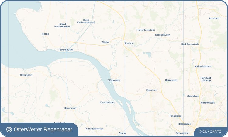 OtterWetter Regenradar-Widget Borsfleth