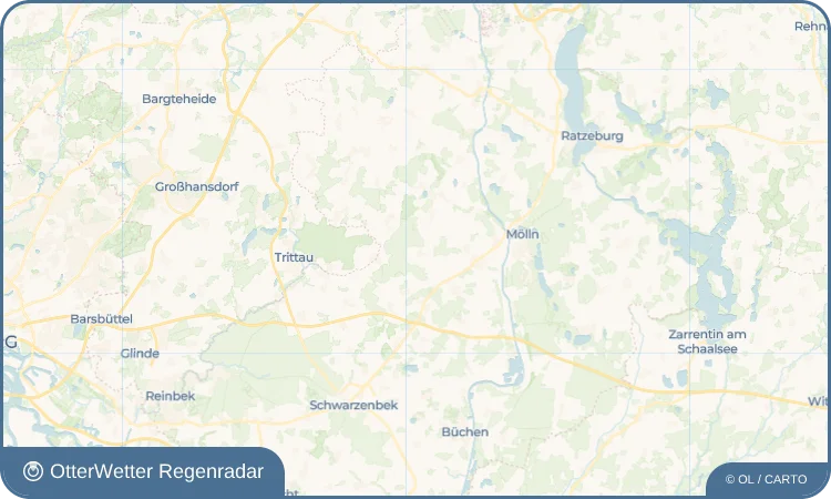 Wetter-Widget-Vorschau mit Vorhersagedaten für Borstorf