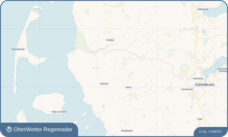 Widget-Vorschau für Braderup Wetter-Widget-Vorschau mit Vorhersagedaten für Braderup