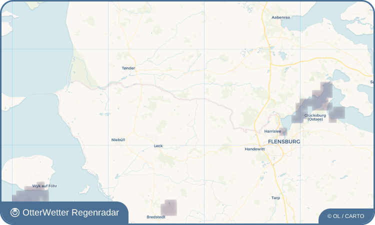 OtterWetter Regenradar-Widget Bramstedtlund
