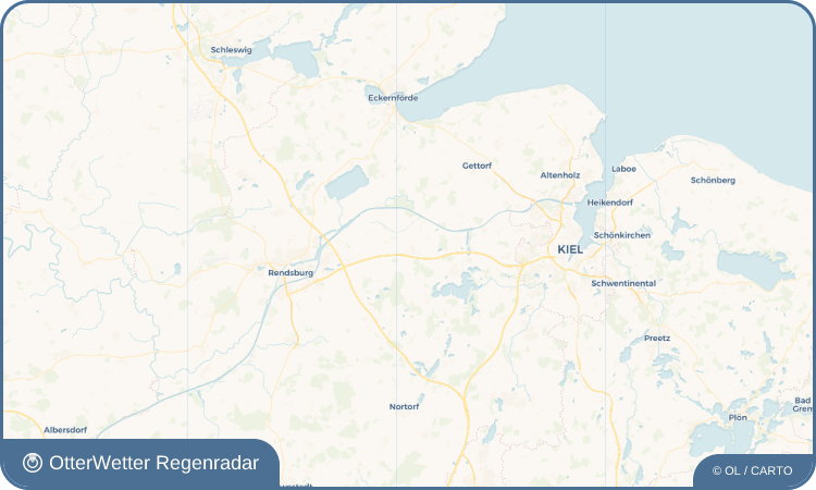Widget-Vorschau für Bredenbek Wetter-Widget-Vorschau mit Vorhersagedaten für Bredenbek