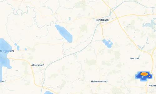 Regenradar Vorschaubild - Aktuelle Niederschläge in Breiholz und Umgebung