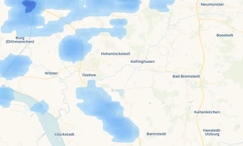 Regenradar Vorschaubild - Aktuelle Niederschläge in Breitenberg und Umgebung