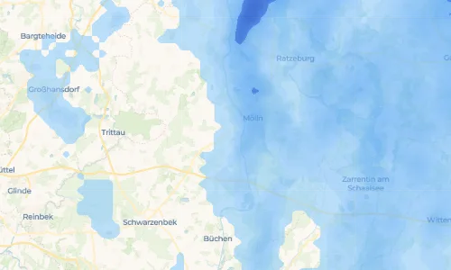 Regenradar Vorschaubild - Aktuelle Niederschläge in Breitenfelde und Umgebung